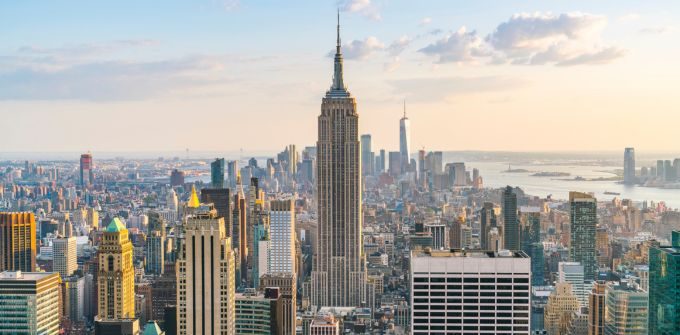 Lower Manhattan skyline, New York